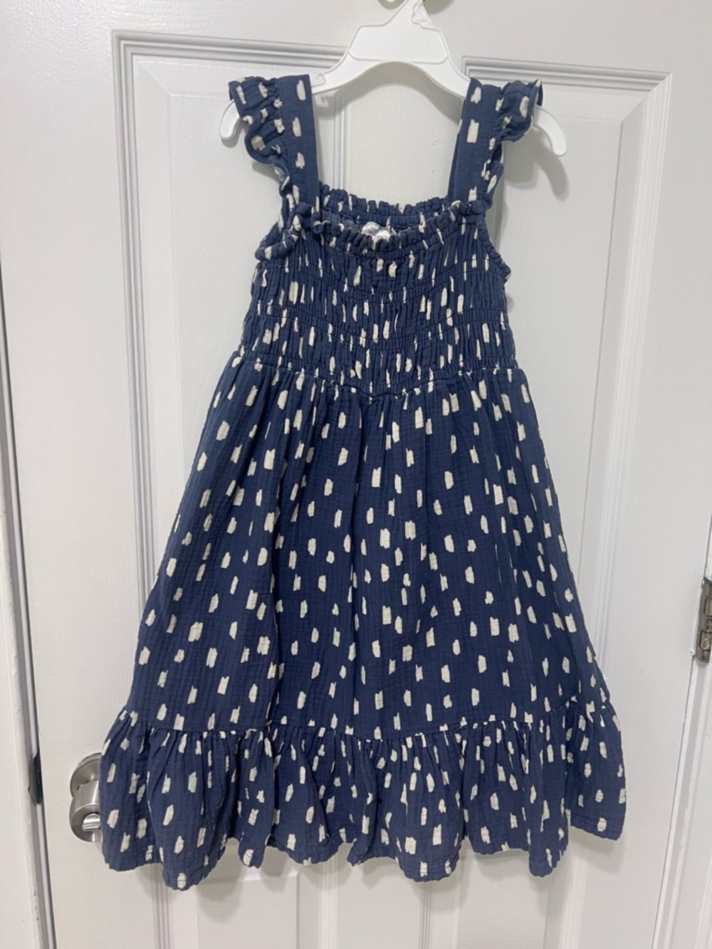 Hanna Anderson Navy Patterned Sundress for Kids